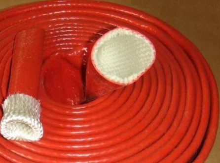λαστιχένιο φίμπεργκλας Sleeving ντυμένο σιλικόνη Sleeving σιλικόνης 2.2mm