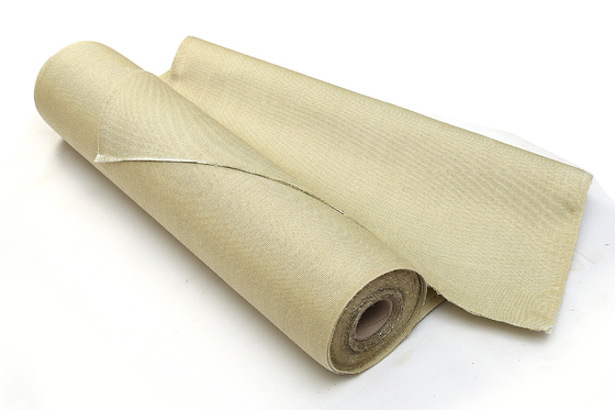 Vermiculite έντυσε την υψηλής θερμοκρασίας θερμοκρασία 1100C εργασίας υφασμάτων φίμπεργκλας