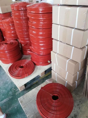 Ανθεκτικό Retardancy φλογών Sleeving φίμπεργκλας σιλικόνης λαστιχένιο
