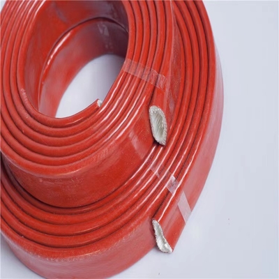 Πυρίμαχη μόνωση θερμότητας Sleeving φίμπεργκλας σιλικόνης λαστιχένια κανένας επιβλαβής