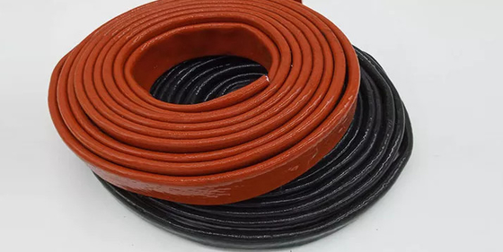 λαστιχένιο φίμπεργκλας Sleeving σιλικόνης 6mm αλεξίπυρο για την αντίσταση θερμότητας