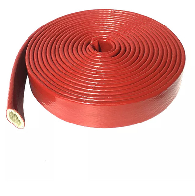 λαστιχένιο φίμπεργκλας Sleeving σιλικόνης 6mm αλεξίπυρο για την αντίσταση θερμότητας