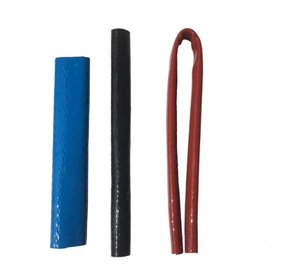 Λαστιχένιο μανίκι πυρκαγιάς Sleeving φίμπεργκλας σιλικόνης αντίστασης πυρκαγιάς